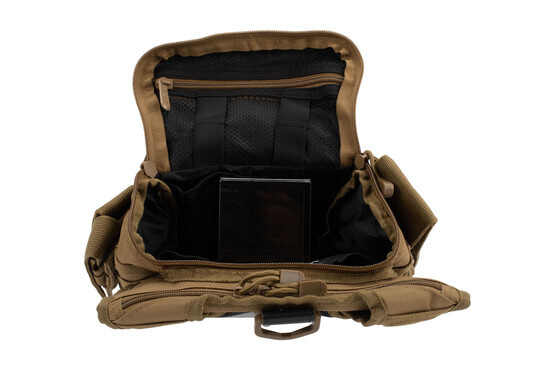 NcSTAR’s VISM First Responders Tan Utility Bag has adjustable straps to fit the user’s preference